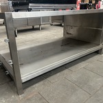 Rvs werktafel 131x80x63