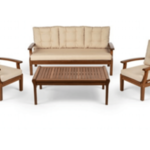 Loungeset, Kard, walnoot