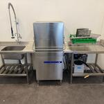 Complete horeca wasstraat doorschuif vaatwasser inclusief, CaterTech,
