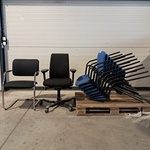 Ca. 10x Kantoor Stoel
