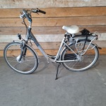 Elektrische fiets, Union , Switch, Grijs / Chroom