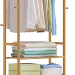 Ca. 47x Bamboe kledingrek, kapstok 70x30x170 cm, I-Wannahave