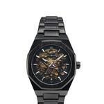 Buona Carrer De Pelai II zwart automatisch herenhorloge