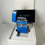 Balmain Paris aansteker – Limited edition blue & silver