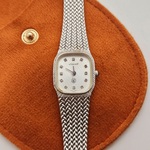 Lowsell dameshorloge met 12 x 0,09ct diamanten