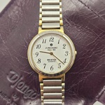 Junghans Meister Quartz two tone horloge