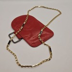 Christian Dior goldplated collier met emaille en kristallen