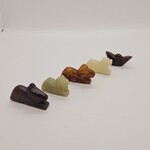 5x Antieke Chinese jade – ca. Qing-Dynasty