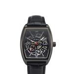 Buona Rue De Rivoli II zwart automatisch herenhorloge