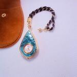 Cloisonné pendant horloge – Authentieke Japanse Kayou