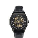 Buona Monte Napoleone II goud/zwart automatisch herenhorloge