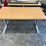 Zit sta bureau, hout kleur