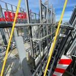 Dak en zij resteel bus, lichtgrijs