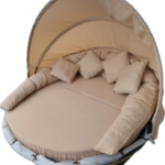 Loungebed, Yekrazzi, beige