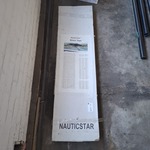 Bimini top, Nauticstar, 3 bow | 183x91x231-243, Navy blue