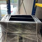 3x Bureau kasten, zwart