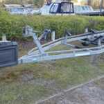(Locatie Biddinghuizen) Boottrailer, Reewheel, Tridemasser, 2000