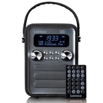 LencoPDR051BKSI Draagbare DAB+ FM Radio Zwart