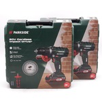 2x Accu boormachine, Parkside, PSBSA 20-LI C3