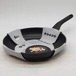 2x Aluminium pan, Silvercrest, Cast aluminium Frying Pan