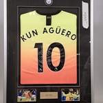 Gesigneerd voetbalshirt, ‘Sergio Agüero’