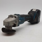 Accu haakse slijper, Makita, DGA506, 2020