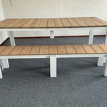 Tuintafel set, Suns, Savona 280, mat white