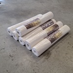 6x Rol overschilderbaar vliesbehang