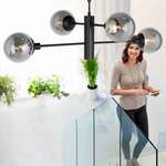 Hanglamp Constellation Steinhauer, 3804ZW, zwart, smoke, bouwjaar 2025