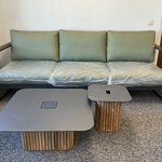 Lounge set, Suns, Savona, mat white