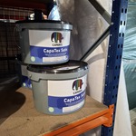 3 x 10 liter Latex, Caparol, RAL 9010