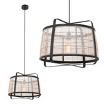 2x Hanglamp Capos Anne Light, 3511ZW, zwart, beige, bouwjaar 2025, nie