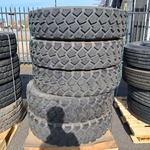 5x Vrachtwagenband, Michelin, XZL