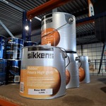 4 x 2,5 liter Finura Hoogglanslak, Sikkens, N0.15.10/Monumentengroen