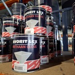 10 x 1 liter Hoogglanslak LGX N0.15.10, Drenth, Monumentengroen