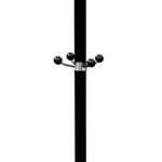 Kapstok, Deuba, Zwart