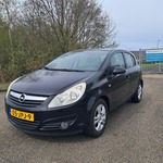 Personenauto, Opel, Corsa, Zwart, 2009
