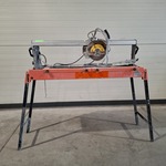 Tegeltafelzaag verstelbaar groot L=950mm/H40mm ~ Battipav, VIP 290, bo