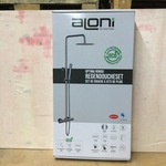 Thermostatische regendoucheset Aloni, Optima Rondo, chroom