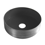 Waskom 36x36x12 cm WB, Mondri 32.3300, mat zw/gunmetal