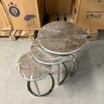 3-Delige bijzettafel