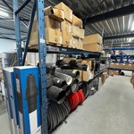 5,5 meter Magazijnstelling, blauw