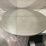 Spiegel + Led doorsnee 80 cm