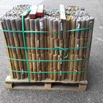 Ca. 46x Rollen met houten rolborders 20 cm hoog