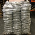 Pallet flexibele elektriciteits slangen IPS, lichtgrijs