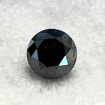 Diamant – 3.65 carat natuurlijke zwarte diamant