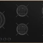 Kookplaat Smeg, Dolce Stil Novo PV695LCNRDE, zwart