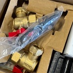 2x doos Installatiemateriaal met thermostaat