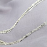 Leo Pizzo – Witgouden ketting met drie lagen