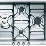 Kookplaat Smeg, SDR60XG3, roestvrijstaal